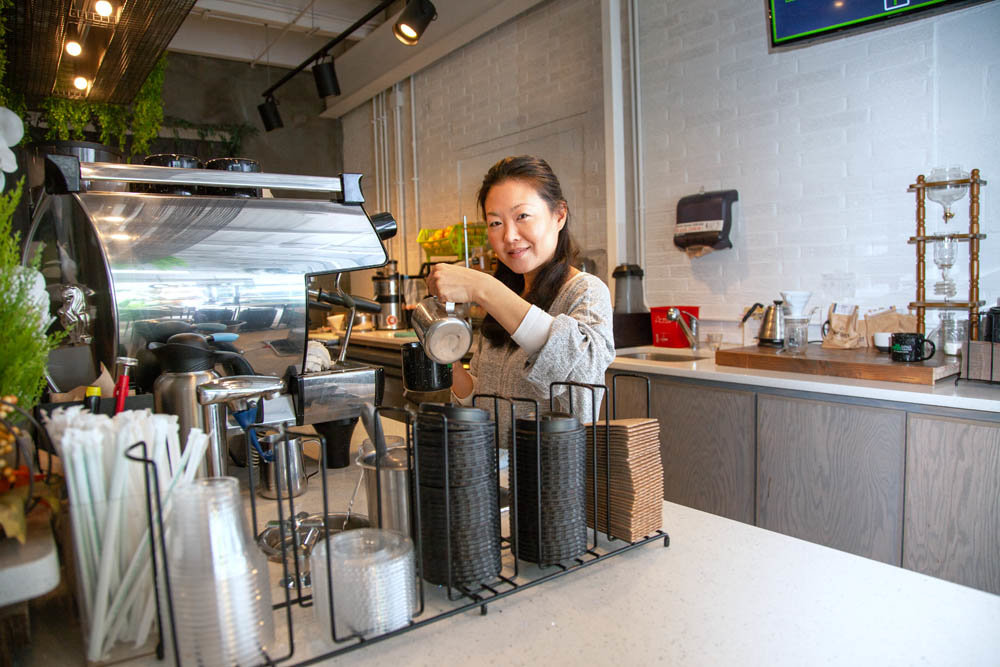 Alice Oh, The Press Coffee and Juice Bar